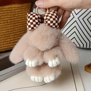 bunny, fluffy keychain or bag charm 🐇🐰